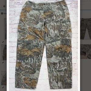 Men's Rattlers Brand Camo Pants Size XL  30x40